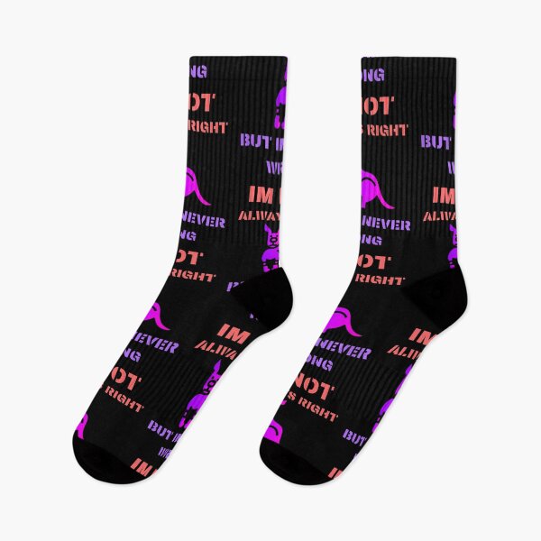 Item preview, im not always right but im never wrong designed and sold by Cr4ftyCreations.