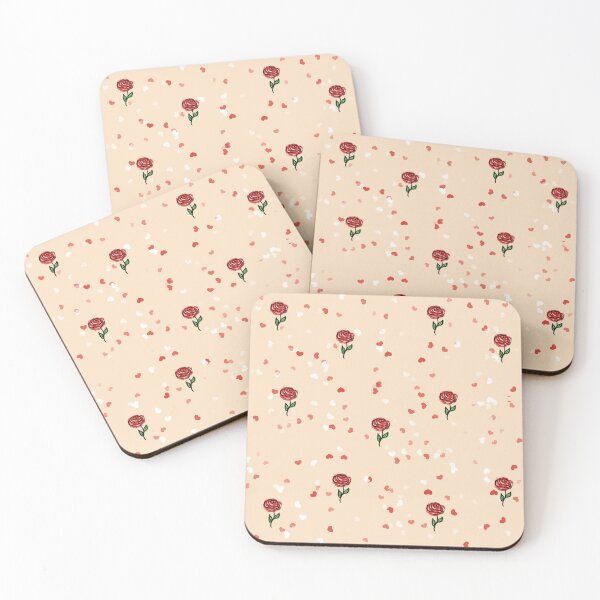 Item preview, Valentine Rose Pattern designed and sold by Xatutik.art.