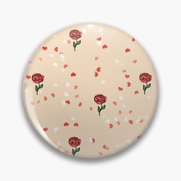 Item preview, Valentine Rose Pattern designed and sold by Xatutik.art.