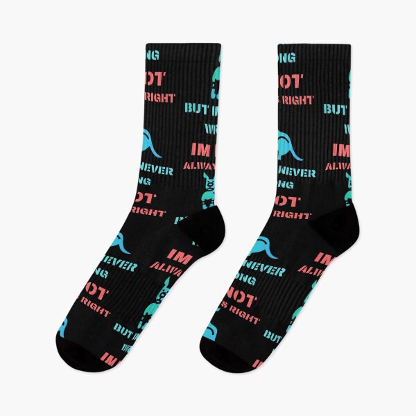 Item preview, im not always right but im never wrong designed and sold by Cr4ftyCreations.
