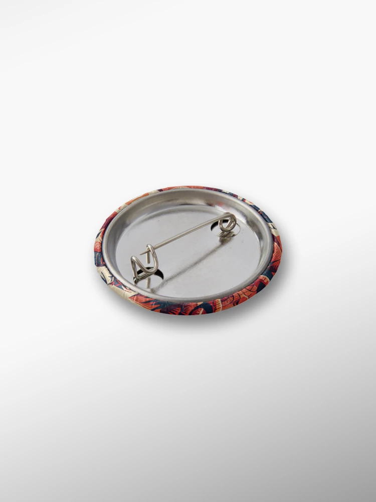 Thumbnail 2 von 3, Button, Aggressive Country Pattern Digital Painting designt und verkauft von CodeAndColors.