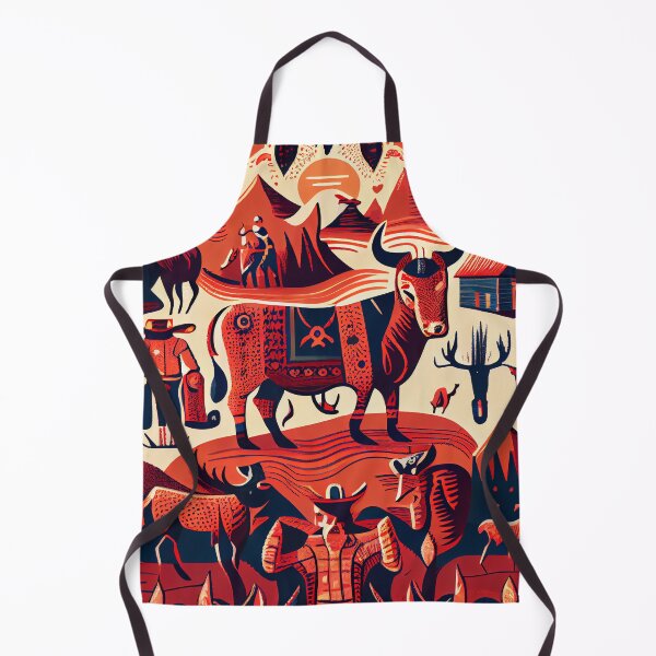 Item preview, Aggressive Country Pattern Digital Painting designed and sold by CodeAndColors.