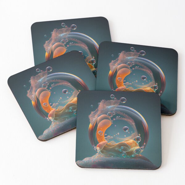 Item preview, Bubbling Up Digital Painting designed and sold by CodeAndColors.