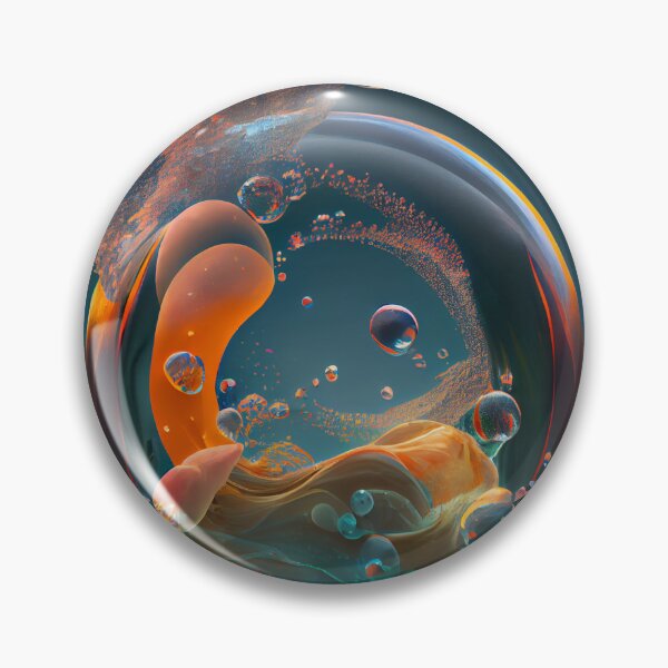 Item preview, Bubbling Up Digital Painting designed and sold by CodeAndColors.