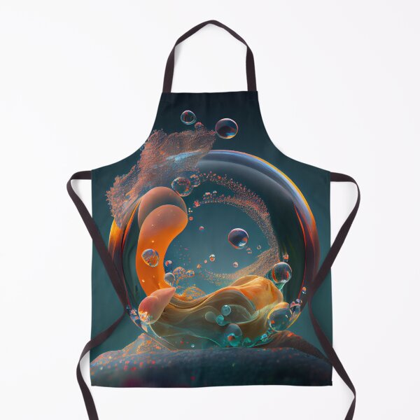 Item preview, Bubbling Up Digital Painting designed and sold by CodeAndColors.