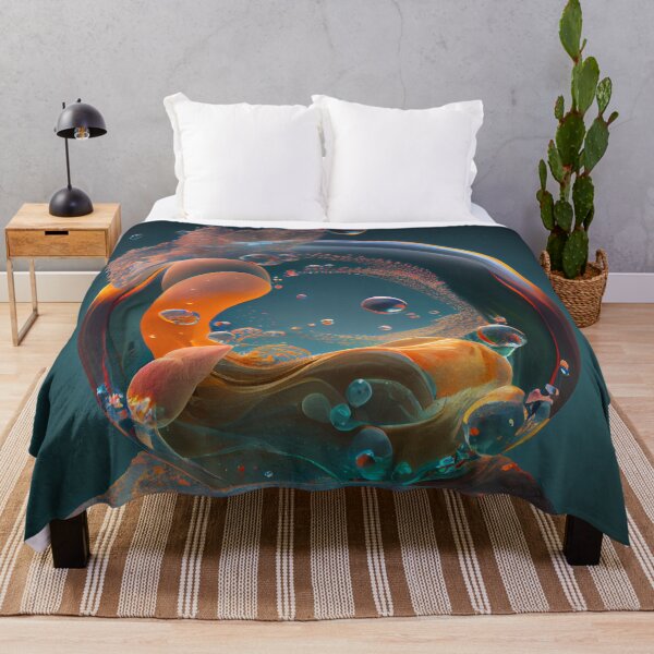 Item preview, Bubbling Up Digital Painting designed and sold by CodeAndColors.