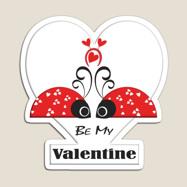 Item preview, Be My Valentine Love Ladybugs 2023 designed and sold by Willem Horinga.