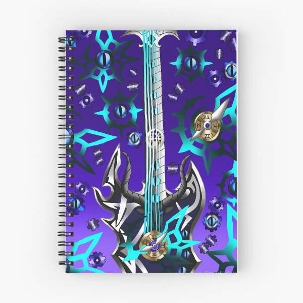 Item preview, Fusion Keyblade Guitar #50 - Young Xehanort's Keyblade & Master Xehanort's Keyblade designed and sold by FieryWindWaker.