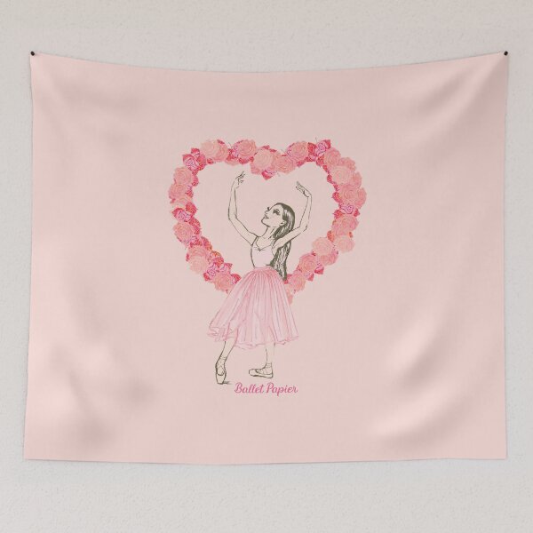 Artikelvorschau, Lebe, liebe, tanze entworfen und verkauft von Ballet Papier.