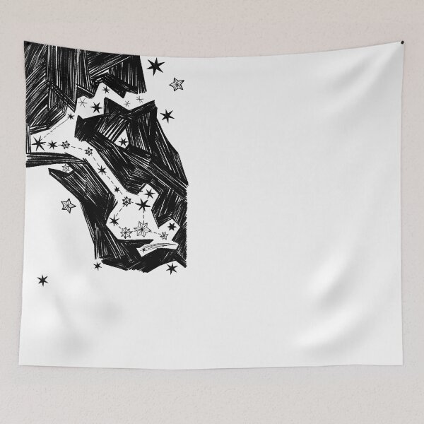 Item preview, Pisces in black designed and sold by Itsdomd.