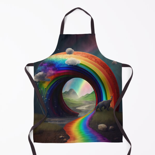 Item preview, Ode to the Rainbow Journey Digital Painting designed and sold by CodeAndColors.