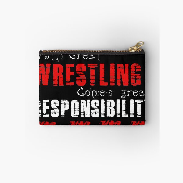 Item preview, With great Wrestling comes great responsibility designed and sold by MartialArtsNerd.