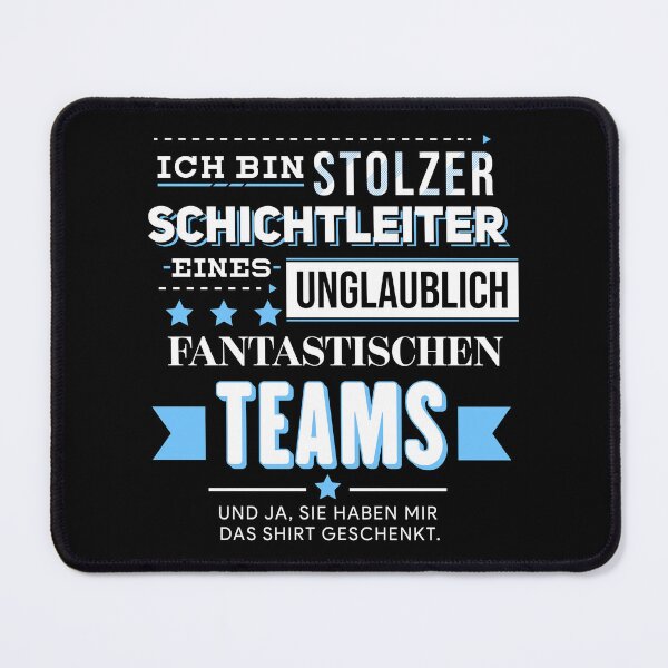 Item preview, Shift supervisor funny team gift production company designed and sold by StrongShirts.