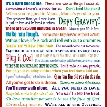 Artwork thumbnail, Things Musicals Taught Me by Stacie Forest