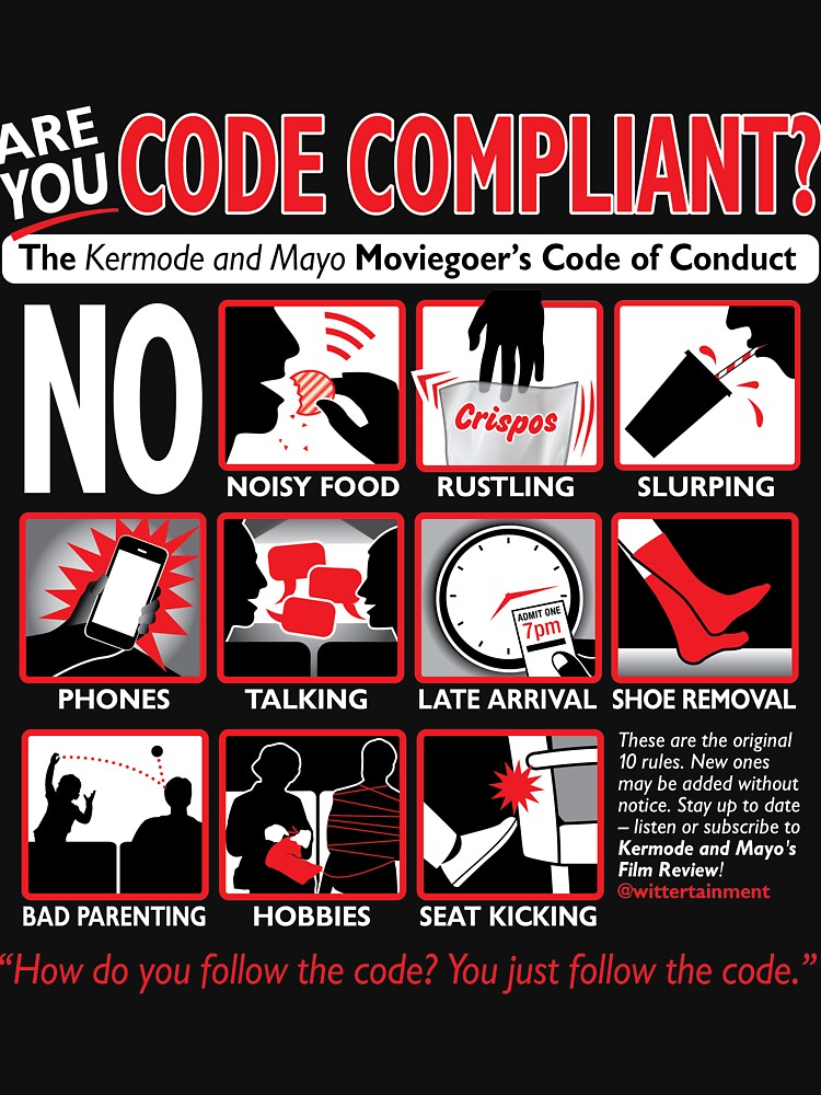 Kermode and Mayo Code of Conduct by adamabrams