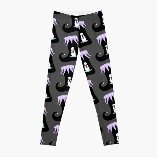 Pastel Goth Christmas | Creepy Stocking | Dying Snowman Leggings