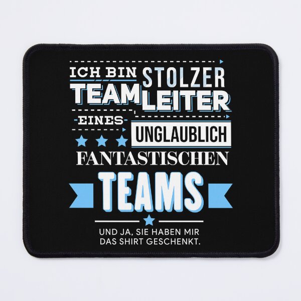 Item preview, Team Leader Funny Team Gift Production Company designed and sold by StrongShirts.