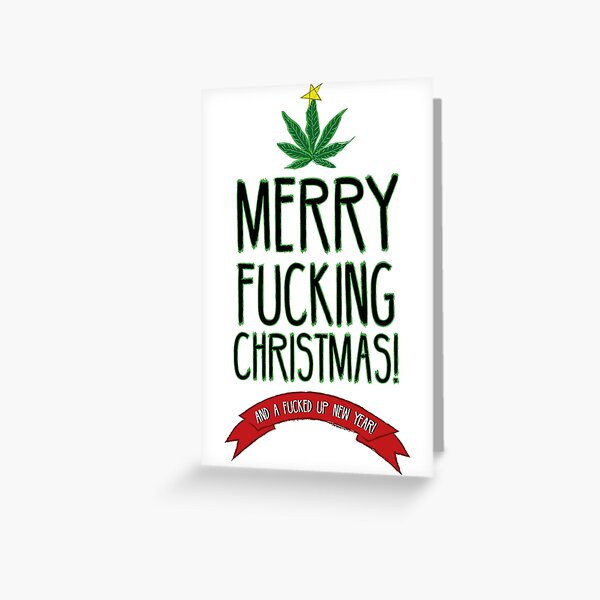 Weihnachtsgras Grußkarte