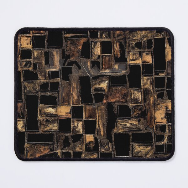 Artikelvorschau, Classic Black Designer Impressionist Industrial Pa Digital Painting entworfen und verkauft von CodeAndColors.