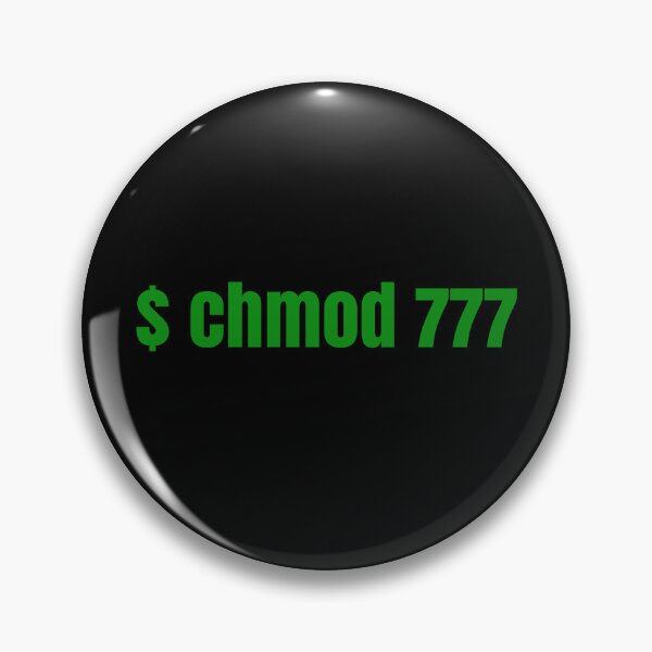 Item preview, Linux Hacker chmod 777  Command designed and sold by clubtee.