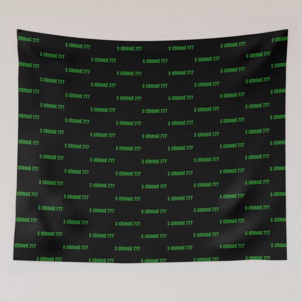 Item preview, Linux Hacker chmod 777  Command designed and sold by clubtee.