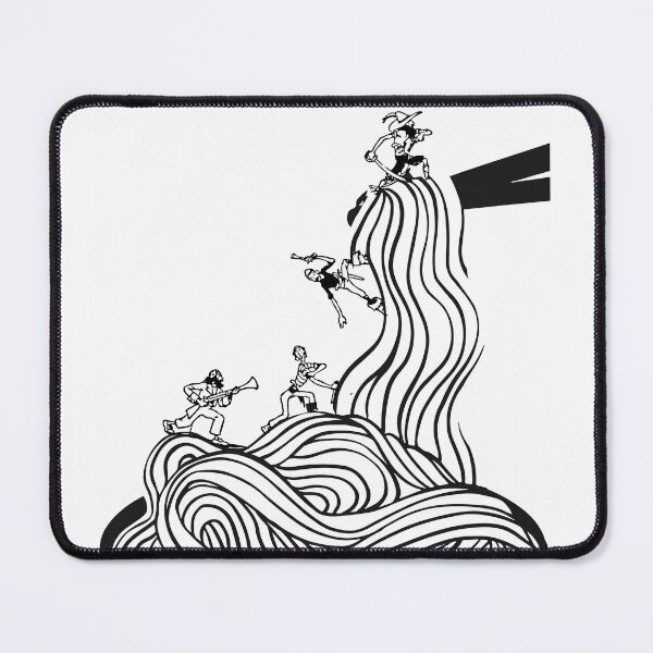Item preview, Pirates on udon bowl designed and sold by SkyisBright.