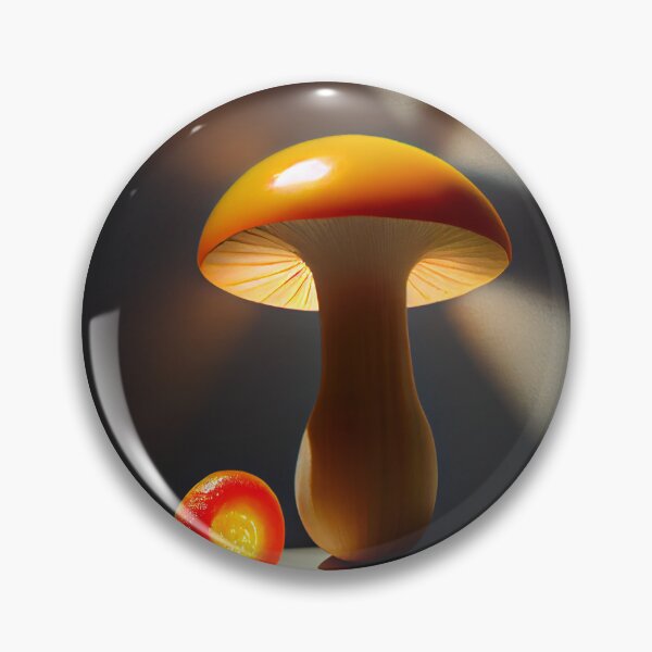 Artikelvorschau, Kumquat in a Sunbeam Under a Mushroom Digital Painting entworfen und verkauft von CodeAndColors.