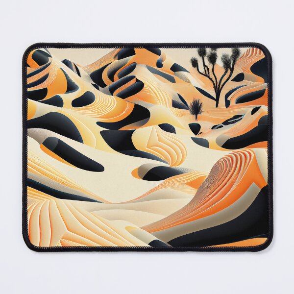 Artikelvorschau, Semi Abstract Desert Modern Pattern Digital Painting entworfen und verkauft von CodeAndColors.
