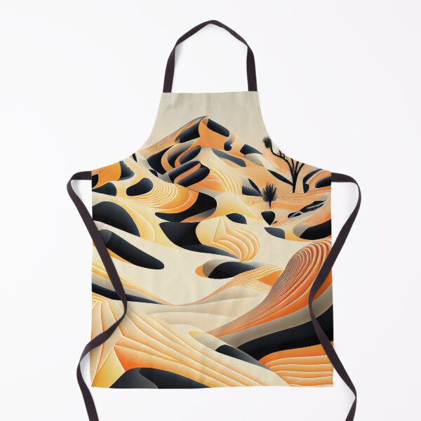 Item preview, Semi Abstract Desert Modern Pattern Digital Painting designed and sold by CodeAndColors.