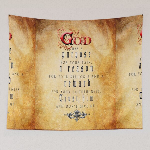 Item preview, Scriptural encouragement-God has a purpose designed and sold by REValation0413.