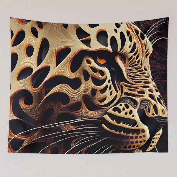 Item preview, Beautiful Animal Print Pattern Digital Painting designed and sold by CodeAndColors.