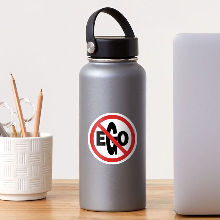 Ban Ego Sticker