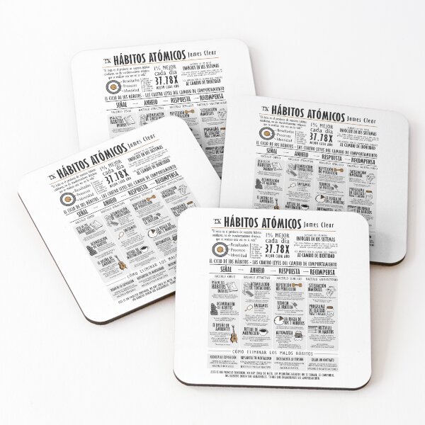 Item preview, Libro visual Hábitos atómicos - James Clear designed and sold by TKsuited.