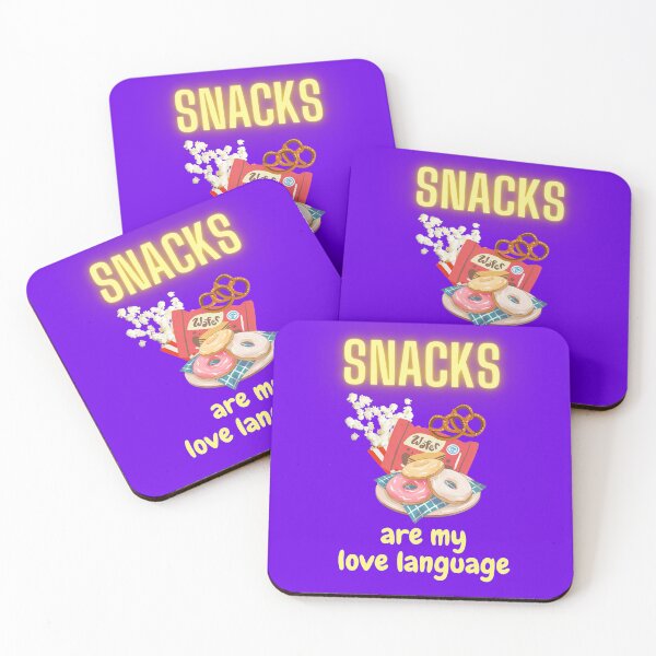Item preview, Snacks are my love language. My love language is snacks designed and sold by Neo-Expression.