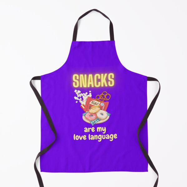 Item preview, Snacks are my love language. My love language is snacks designed and sold by Neo-Expression.