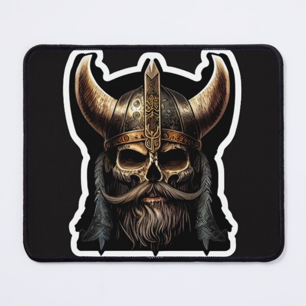 Item preview, Viking skull face designed and sold by MaryAnn84.