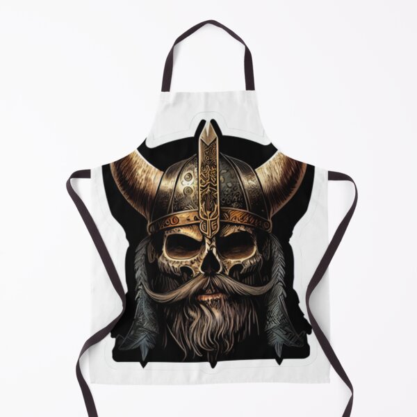 Item preview, Viking skull face designed and sold by MaryAnn84.