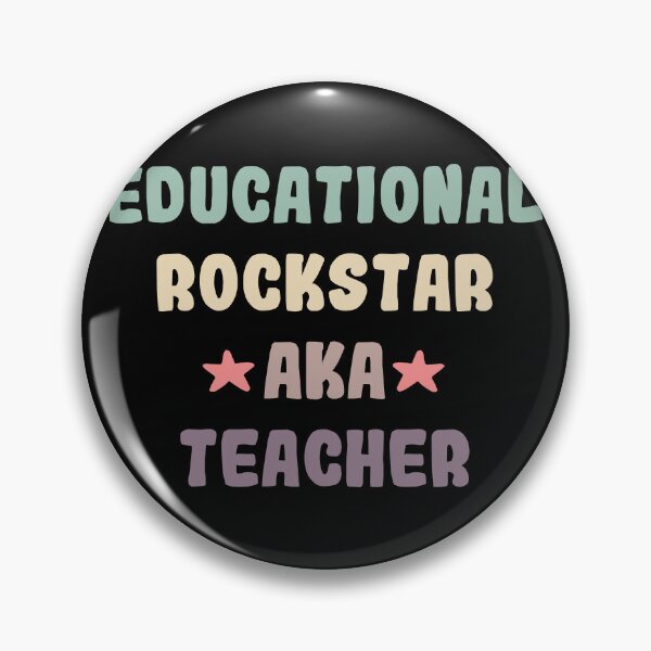 Item preview, Educational Rockstar Aka Teacher designed and sold by NewDayDesigns.