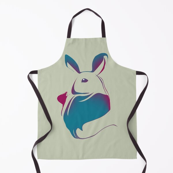 Item preview, A Bunny - Abstract Curves and Shapes designed and sold by Owie's ART.