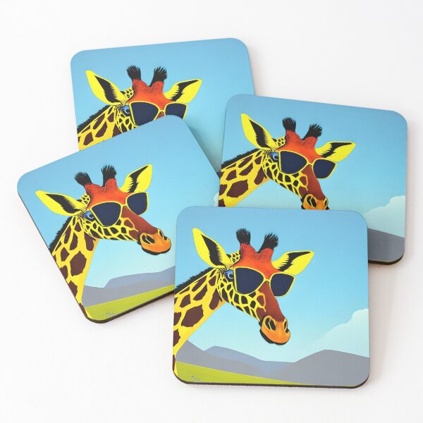Item preview, cool giraffe  designed and sold by mikoo1.