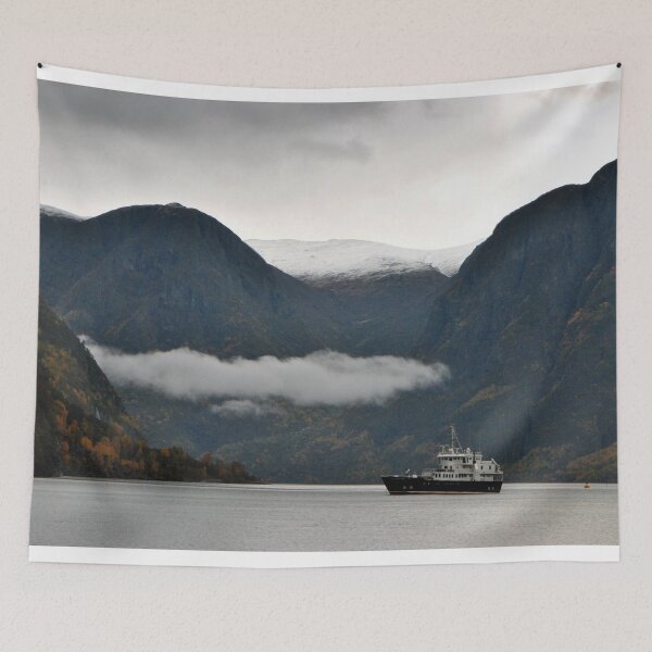 Item preview, Aurlandsfjord Flam Norwegian Fjord Norway designed and sold by AndyEvansPhotos.