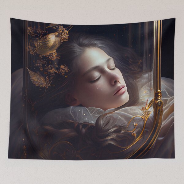 Item preview, Exquisite Slumbers Glistening Dalliance Digital Painting designed and sold by CodeAndColors.