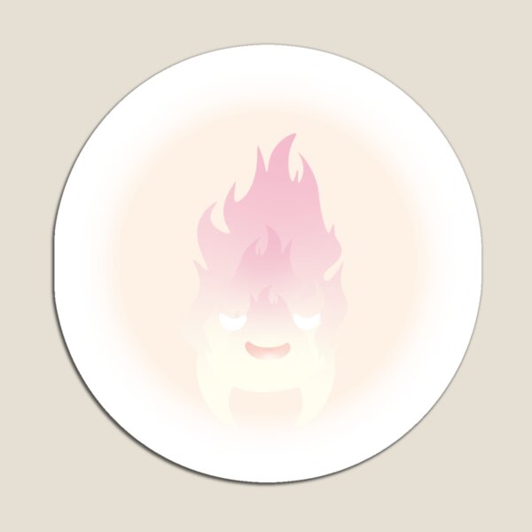 Calcifer Magnet for Sale by alliegriese