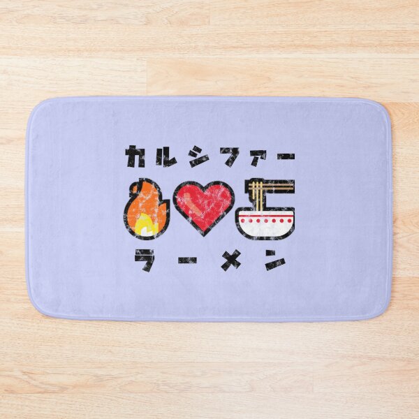 Item preview, Calcifer Loves Ramen Emoji Kanji designed and sold by coopercooperr.