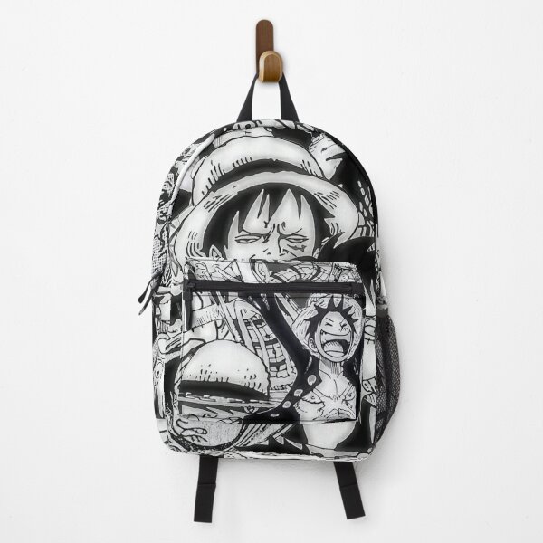 Anime ONE PIECE Monkey D. Luffy Zip Backpack Travel School bag Racksack  satchel