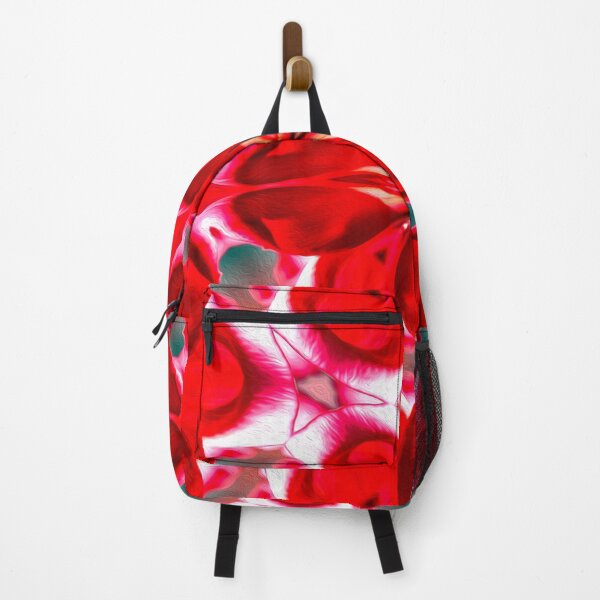 Item preview, Red Flower Plumeria Pattern designed and sold by Patternflower.
