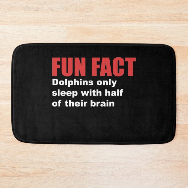 Item preview, fun fact dolphin sleep designed and sold by Dagrell.