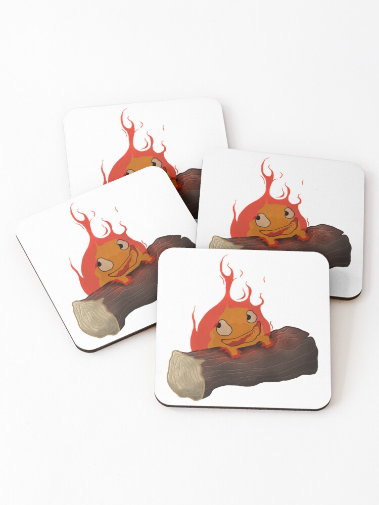 Studio Ghibli Howl's Moving Castle Calcifer Coaster