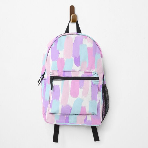 Item preview, Spring Pastels, Abstract, Blue, Lilac Purple and Pink Paint Brush Effect designed and sold by OneThreeSix.