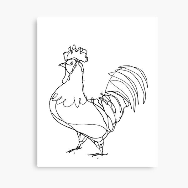 Rooster Canvas Print